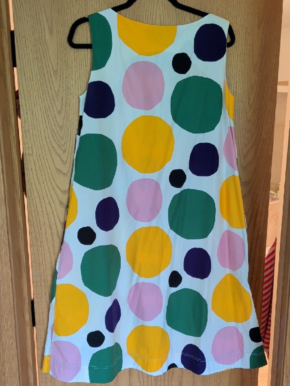 Uniqlo X Marimekko Sleeveless Mini Dress With Polka Dots - Picture 4 of 4